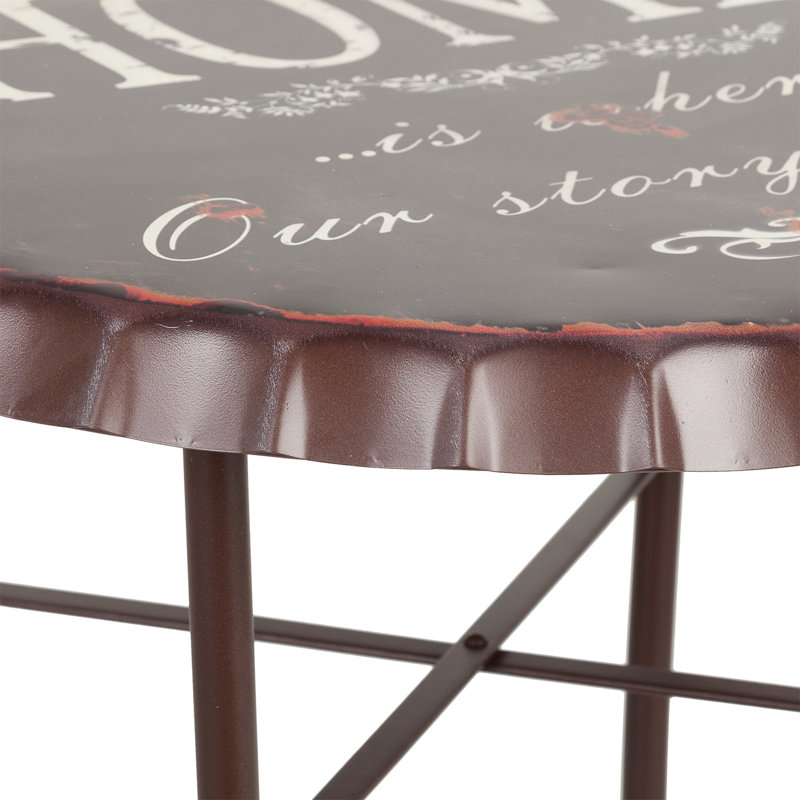 Maresova Round Metal Dining Table