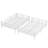 Full XL over Full XL Metal Bunk Bed for Teens & Adults, Space-Saving, Noise-Free, No Box Spring, White