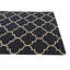 Tapis bleu foncé Otto