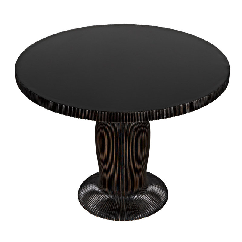 Portobello Round Mahogany Wood Dining Table