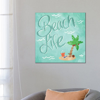 Beach Life by Milli Villa - Wrapped Canvas Print
