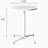 Timbia Round Metal Outdoor Dining Table , in. W in. D-712932959