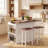 Lujane 3-Piece Drop Leaf Kitchen Island Set-387945878-378934770