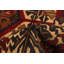 Tapis décoratif en laine noué à la main de conception unique 4 pi 1 po x 6 pi Cathlean New Age