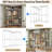 Ahlstrom 77" H Clothes Rack Load 835LBS,Garment Closet with Wire Shelf for Bedroom-783308075