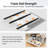 Expandable Pull out Cabinet Organizer(2 Pack)-White