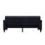 Small Double 207cm Velvet Futon Sofa-73566528
