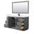 60'' Single Bathroom Vanity with Cultured Marble Top-79721290-79721291-97966081