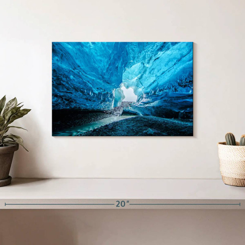 Alvord Blue Ice Cave, H 8 po x l 12 po