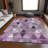 Premium Machine Washable Prisco Merlot Rug-1527094932