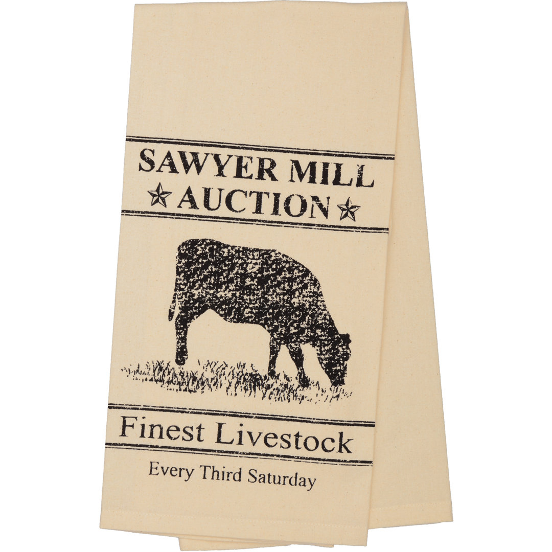 Sawyer Mill Tea Towel Kitchen Towel VHC Brands