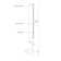 Bute Steel LED Wallchiere