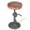 Tabouret pivotant en bois massif Jomarion