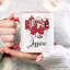 Tasse à motif coquette Valentine