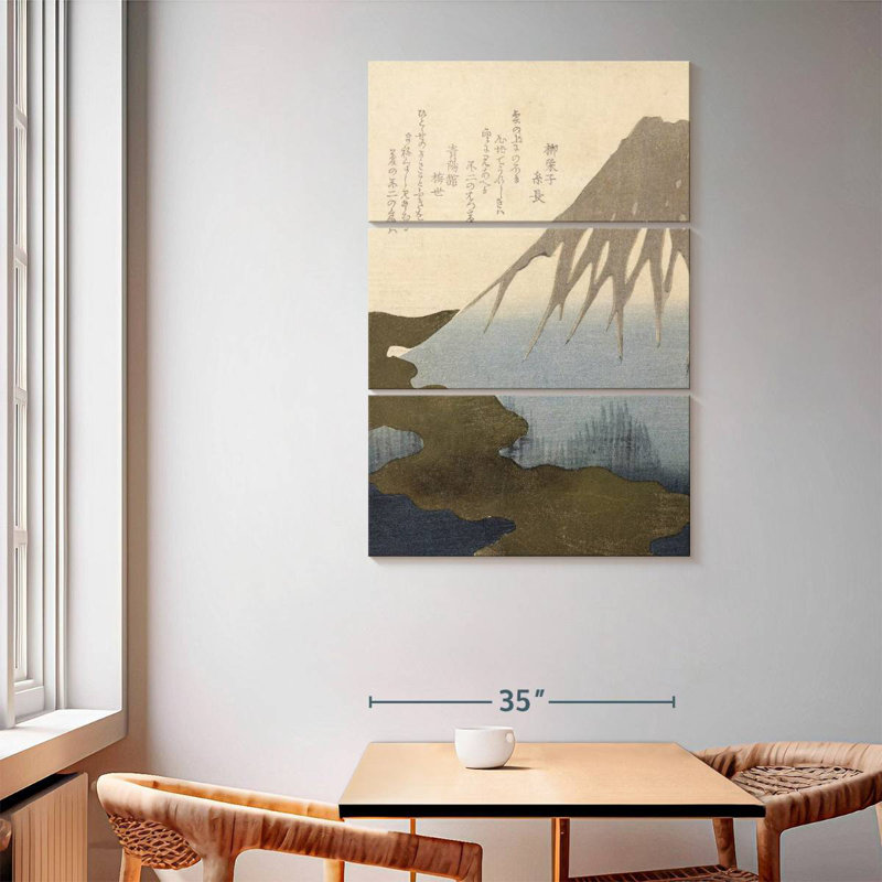 Alvord Mount Fuji In The Clouds, 65" H x 42" W