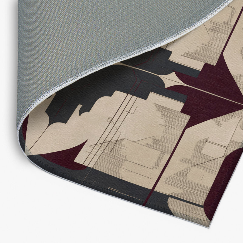 Velvet Dynasty Indoor And Outdoor Area Rug, Rectangle 1'6" x 2'6"
