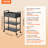 34.05'' H x 24.01'' W Utility Cart