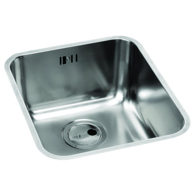Abode Designs W Single Bowl Stainless Steel Kitchen Sink