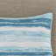 Ensembles de literie matelassés en coton turquoise, style côtier moderne pour la maison