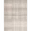 Tapis gris / beige en jute / laine / coton touffeté à la main Dolf-1263335152