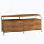 Commode avec tablette ouverte et quatre tiroirs
