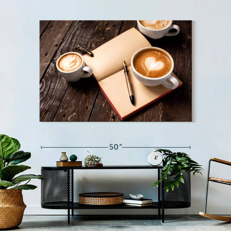 Yarlin Coffee And Diary, 34" H x 51" W