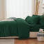 Nitzy Super Soft Reversible Plain Duvet Cover with Pillowcases-1670774717-1670774714
