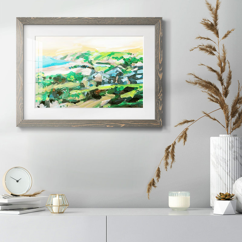 «Spring Village I», reproduction de cadre photo simple, Gris, H 18 po x l 26 po x P 1,5 po