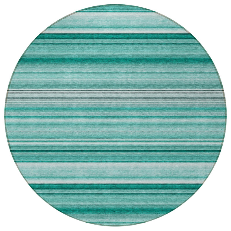 Tapis d'intérieur rond 8 po
