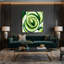 Vegetables Cucumber Persian Beige Canvas Wall Art