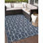 Tapis contemporain bleu Ohanlon-1805974894