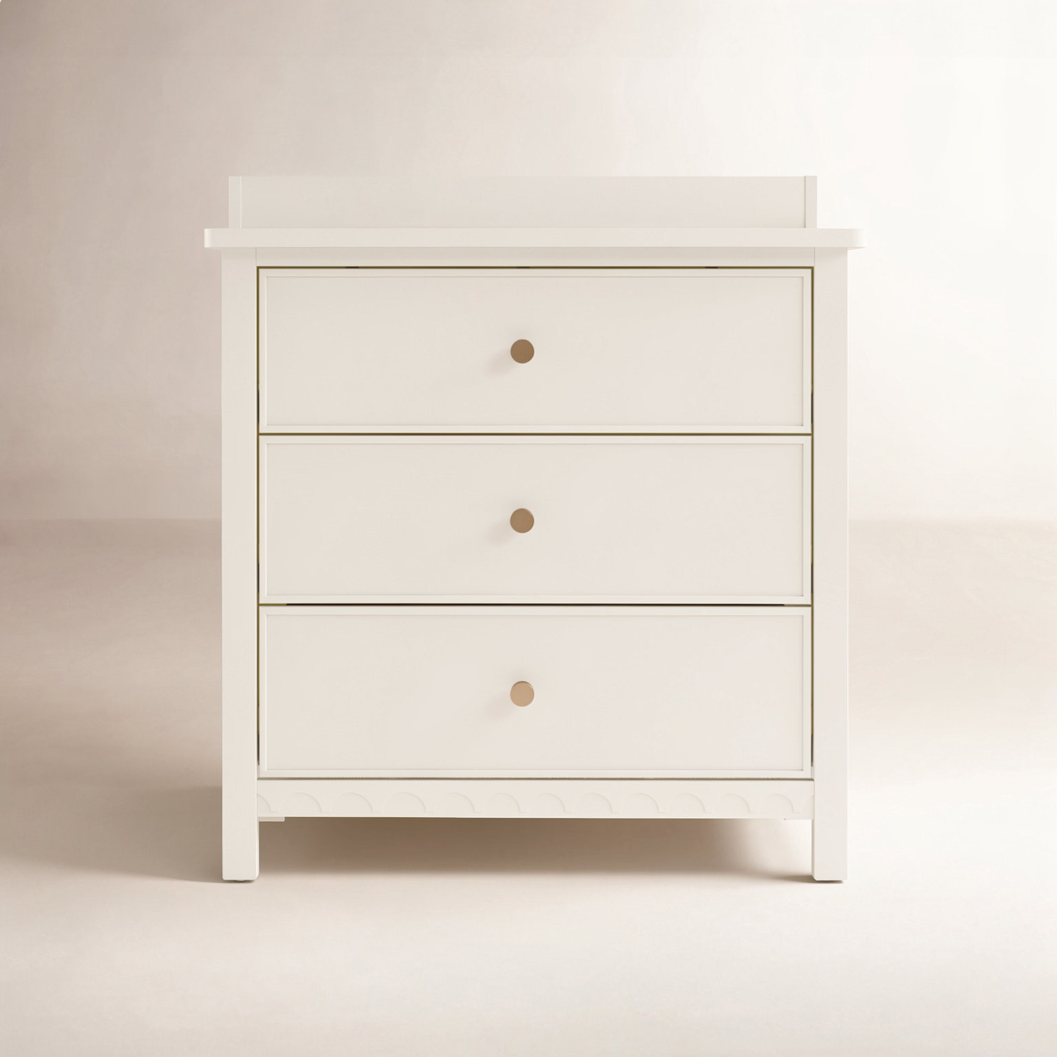Sasha 3-Drawer Changing Table Dresser, Frosted Oat