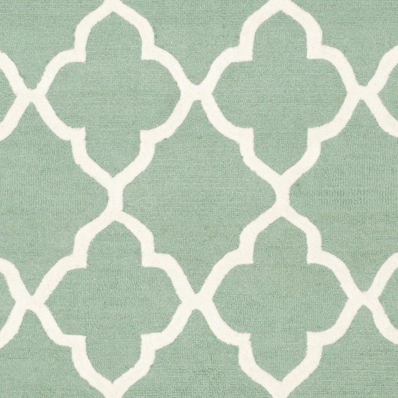Tapis en laine touffeté à la main Cannen, Rond 6 pi
