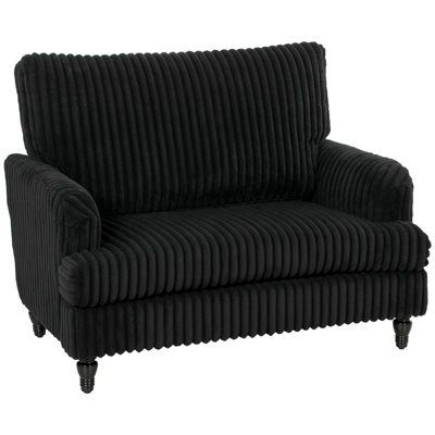 Upholstered Corduroy Armchair