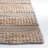 Ifeoluwapo Natural Fiber Flat Weave Jute/Cotton Geometric Rug in Light Blue/Natural-1264389870