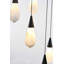 Lustre rond noir en albâtre Belote-444034531-444034557-444034553
