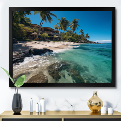 Dominicain Playa Paradise - reproduction sur toile