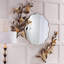 Wavy Iron Wall Mirror