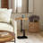 Galasso Pedestal End Table-256351061