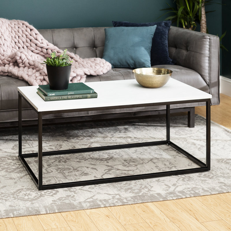 Anna Frame Coffee Table, Marble