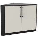 Blackstone Outdoor Kitchen Corner Cabinet with Double Doors and Interior Shelving