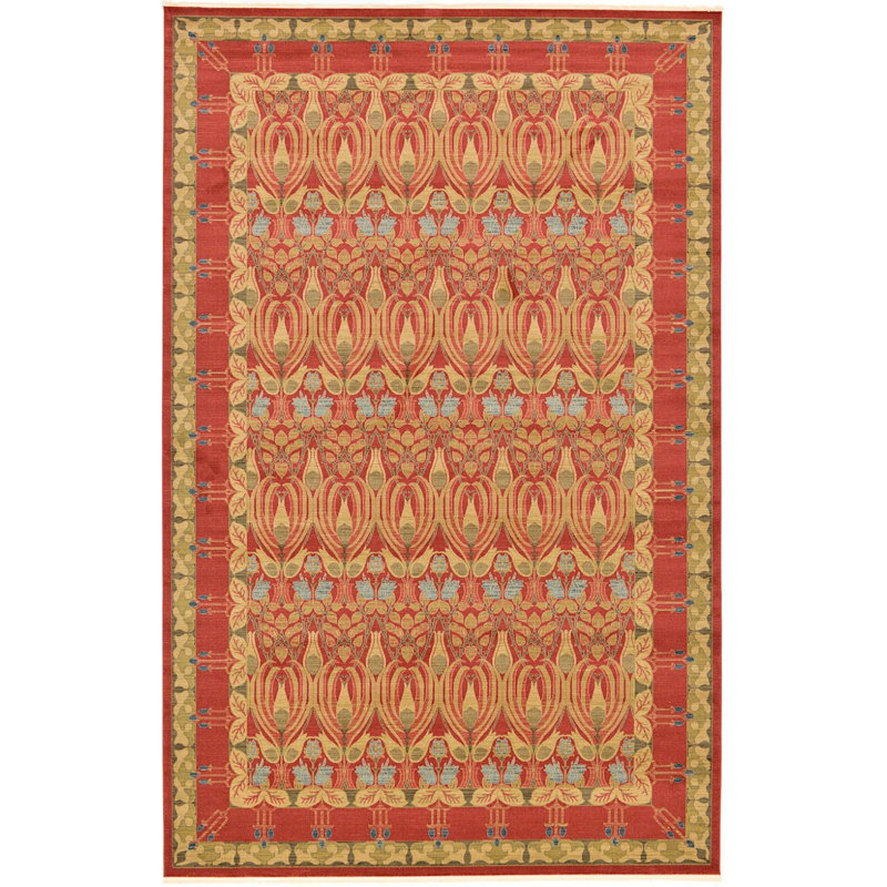 Tapis rouge Moore, Rectangle 3 pi 3 po x 5 pi 3 po