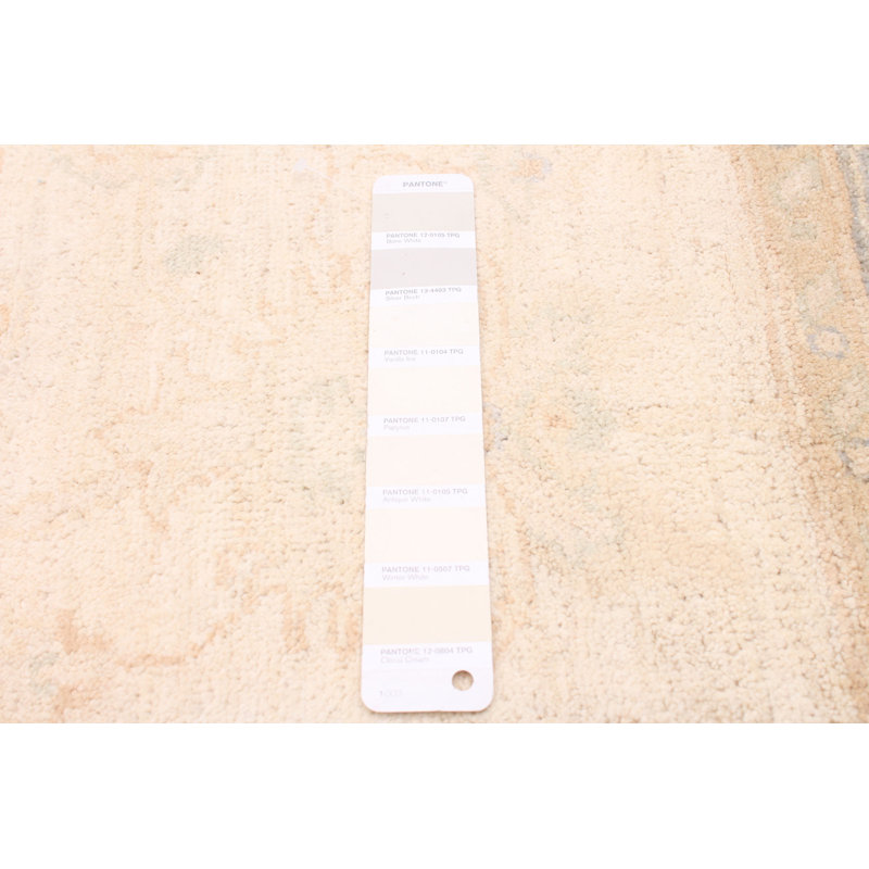 Tapis crème Peshawar Oushak 3 pi 9 po x 5 pi 11 po