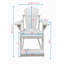 Chaise bistro Adirondack avec repose-pieds encastré Weathercraft-740248641