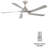 Minka Aire Transonic 56 Inch Ceiling Fan with LED Light Kit-96370186