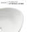 Verona Series 23 In. Ceramic Oval Vessel Bathroom Sink Basin In White