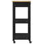 Solid Wood Bar Cart