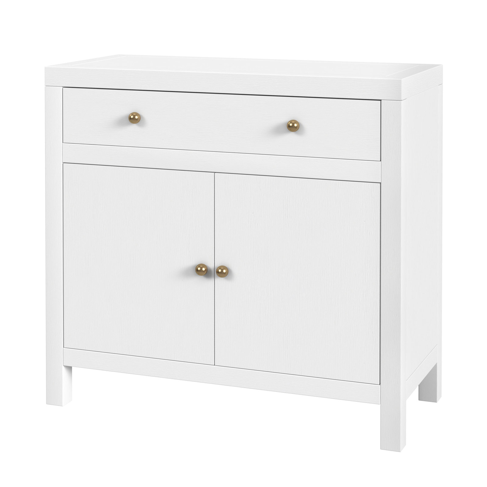 Celine Accent Cabinet, Textured White