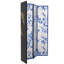 Cloison bleue et blanche