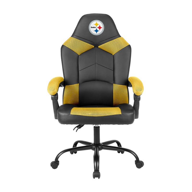 Executive Chair with Headrest, NFL Pittsburgh Steelers
